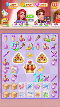 Beauty Merge - Makeup Game Game Screenshot