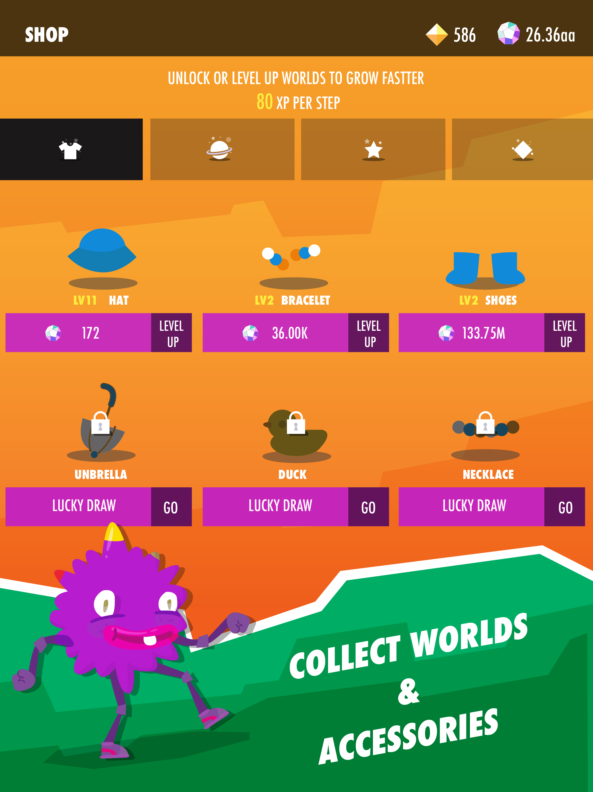Wokamon: Walking games Game Screenshot
