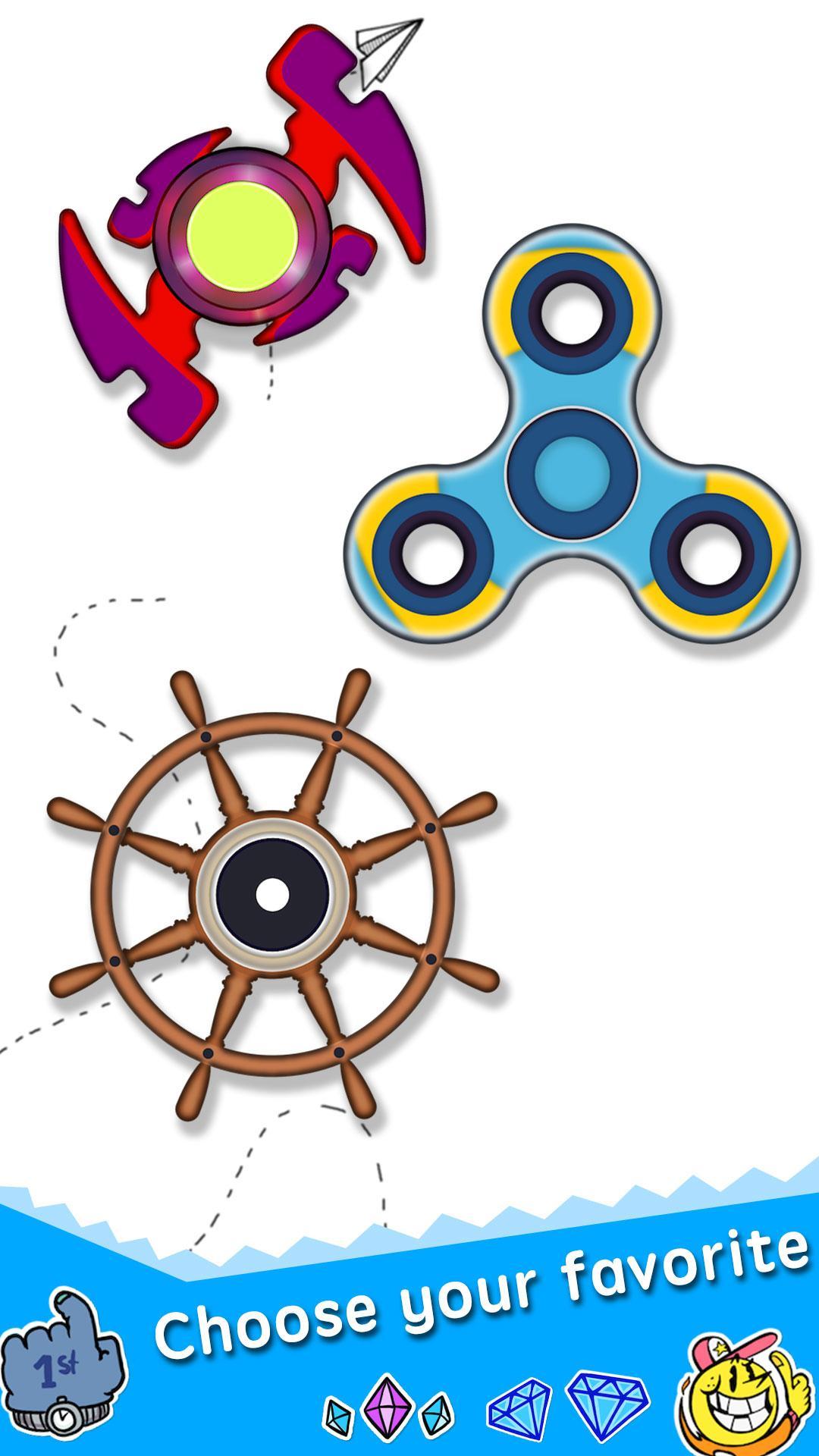 Fidget Spinner Game Screenshot