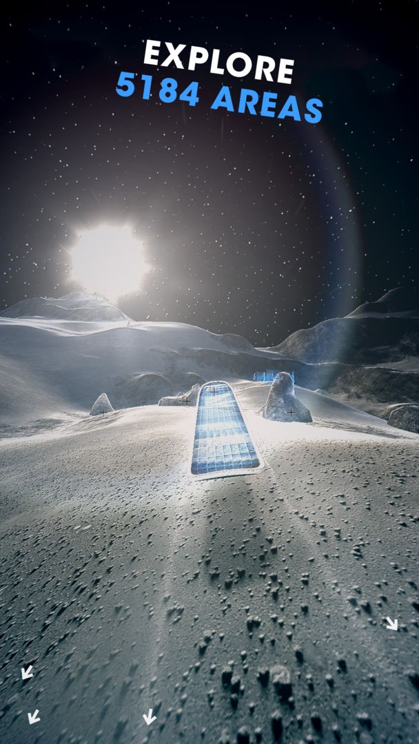 Screenshot of Moon Surfing