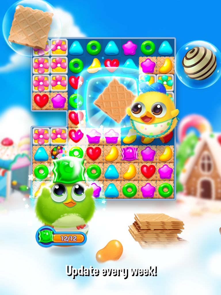 Bird Friends : Match 3 Puzzle ภาพหน้าจอเกม