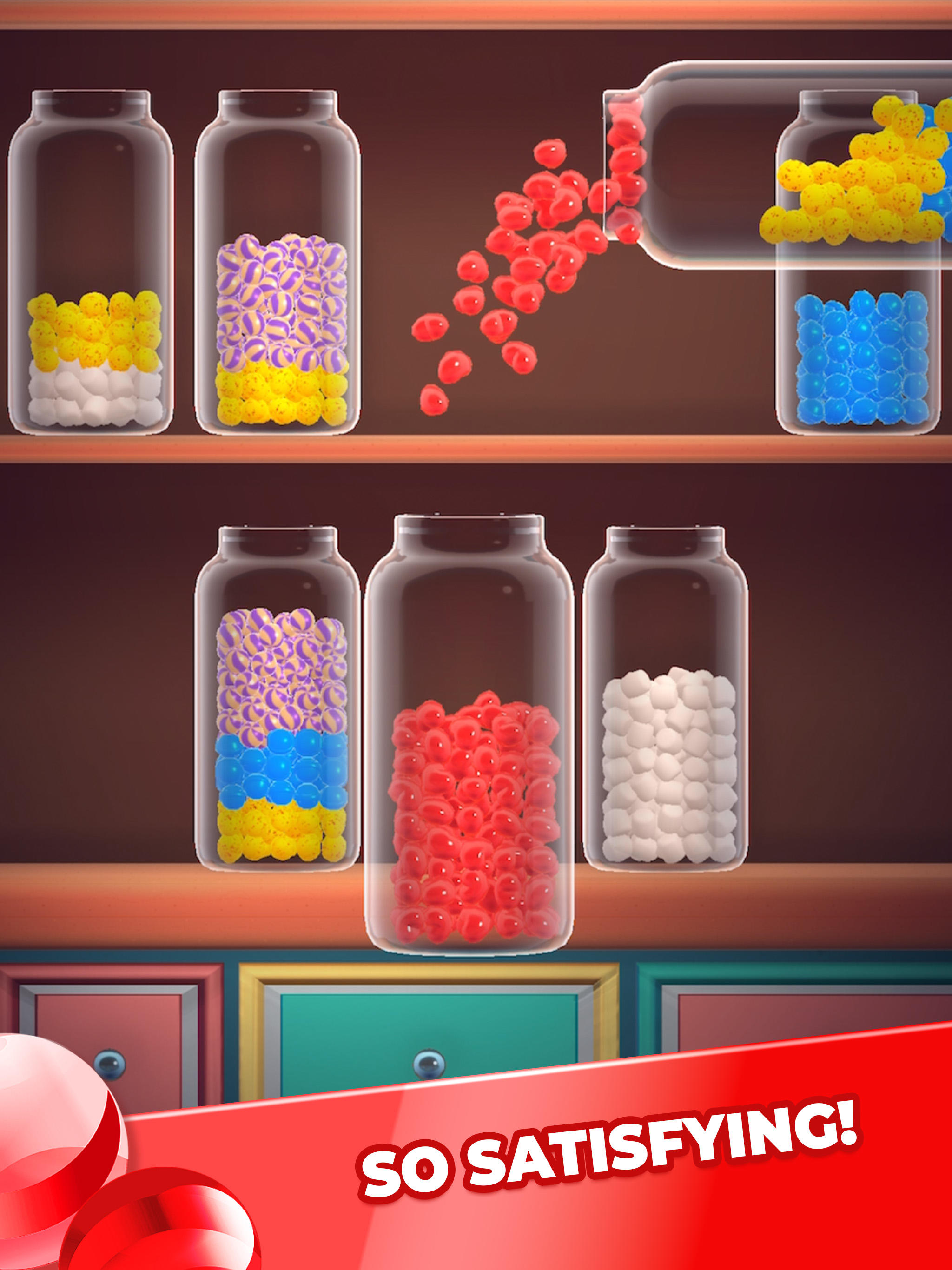 Скриншот игры Kitchen Sort 3D
