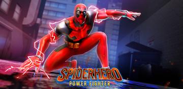Banner of Spider Hero - Power Fighter 