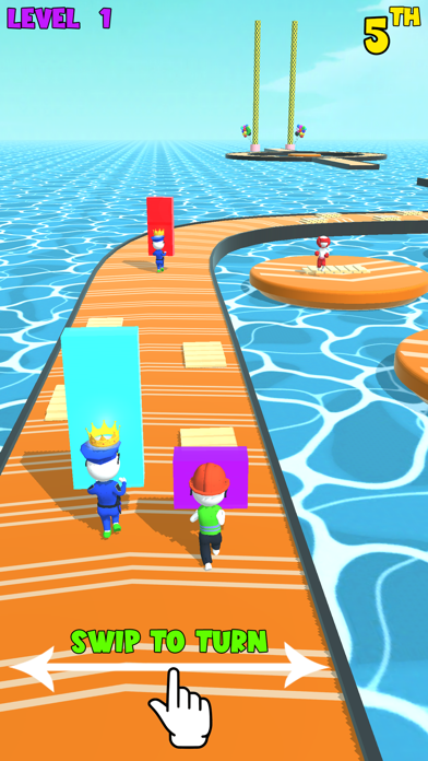 Fun Race 3D Game : Bridge Race Game Screenshot