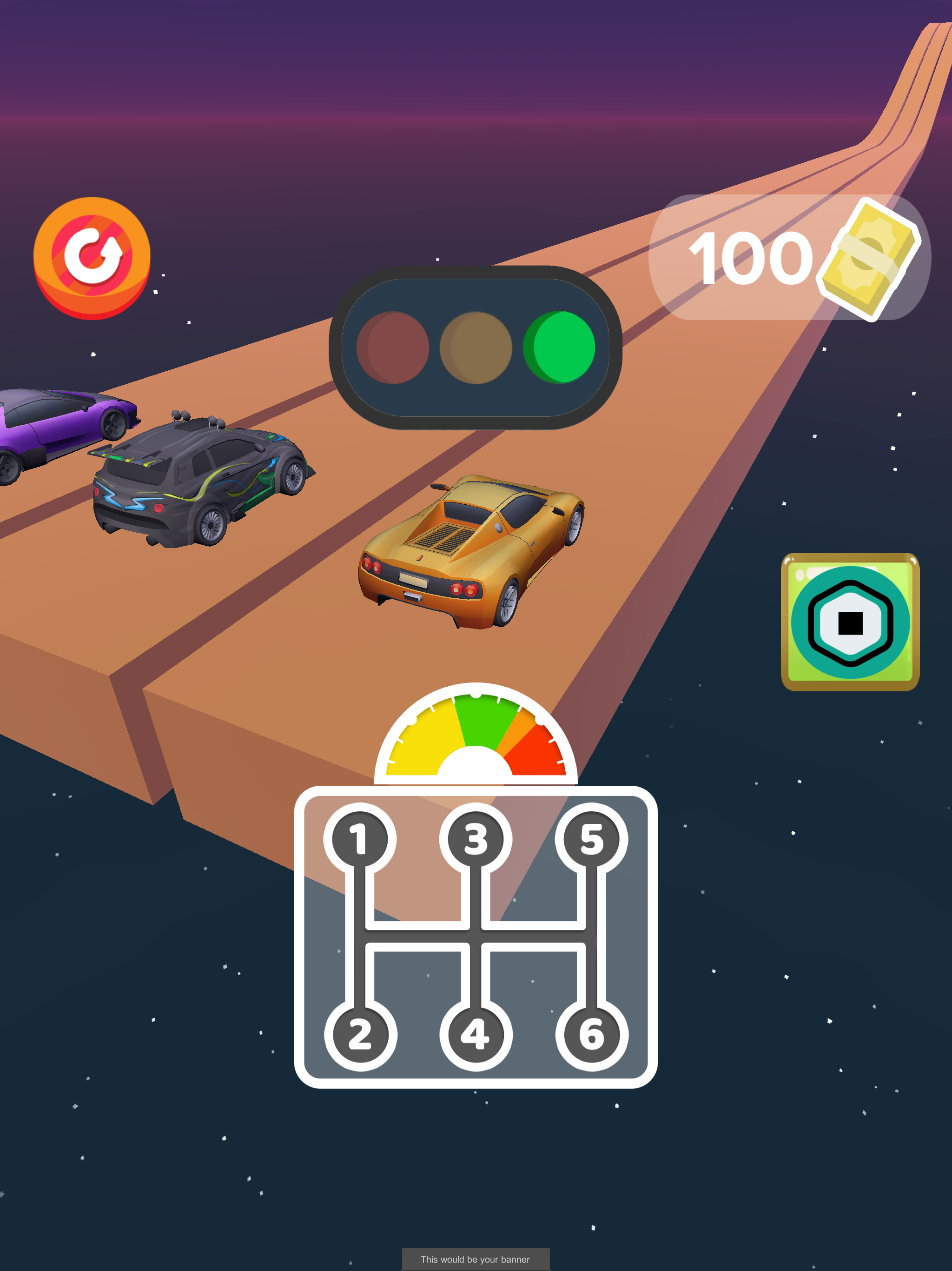 Robux Velocity Gear Up Game Screenshot