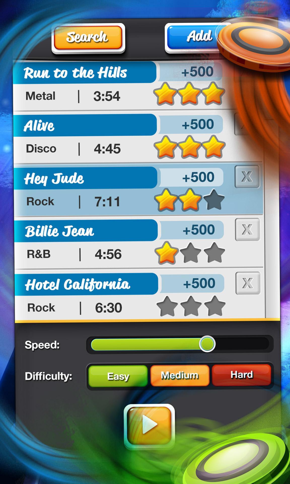 Rock Hero 2 Game Screenshot