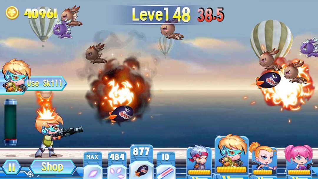 Demon Defense Shoot screenshot game