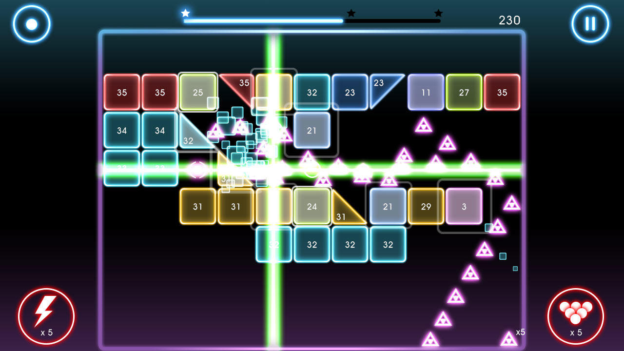 Bricks Breaker Quest Game Screenshot