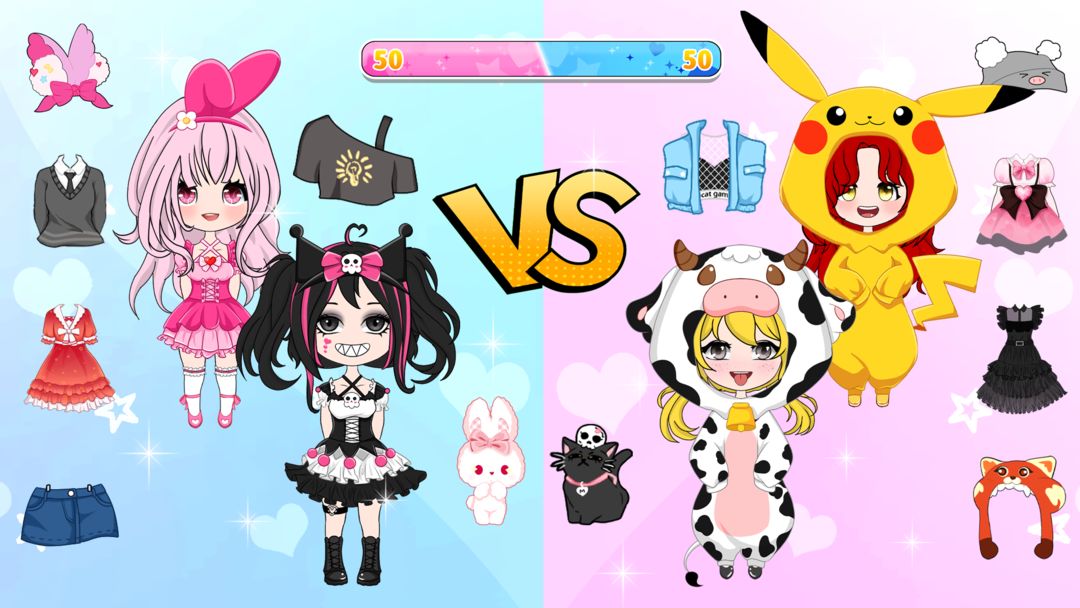 Chibi Doll: Dress up girl game screenshot game