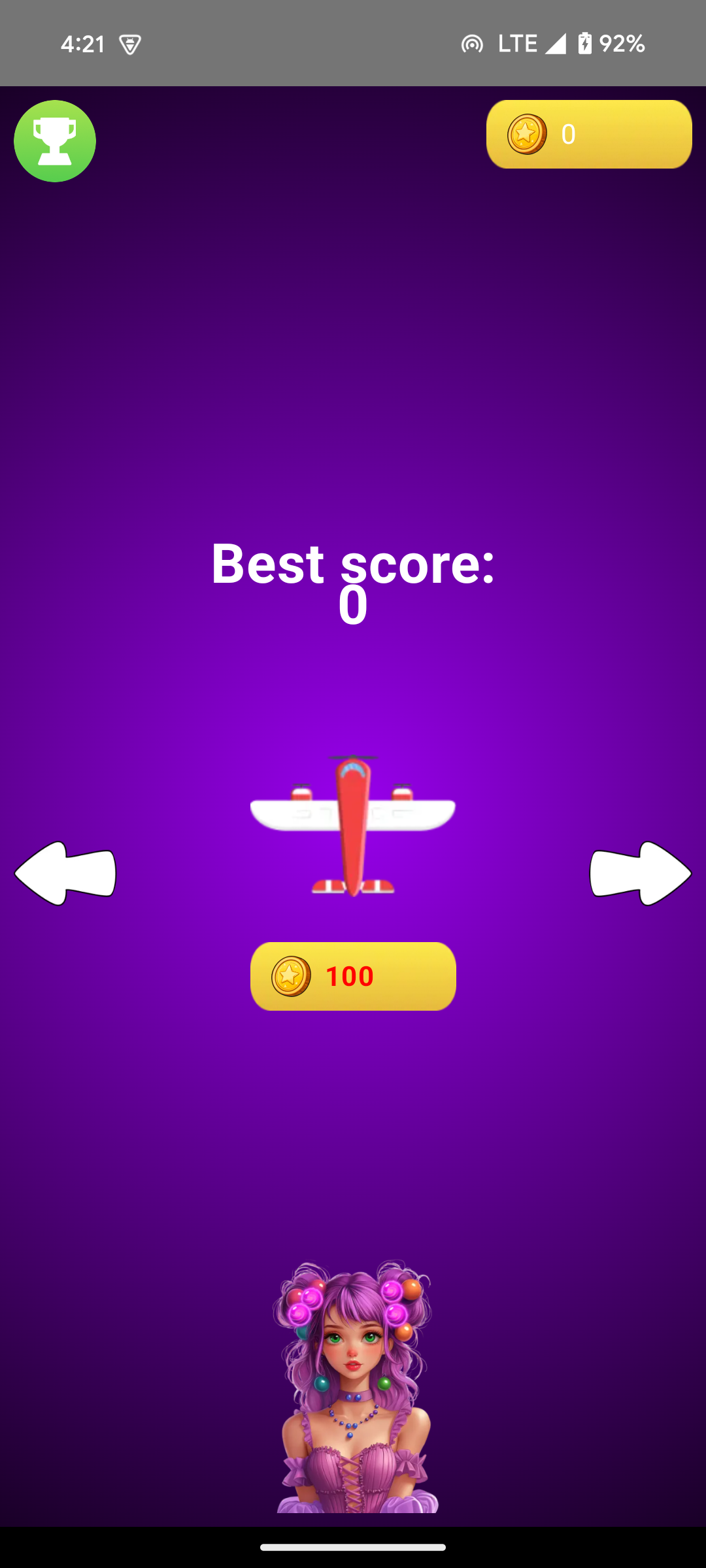 Plinko Avia Rush Game Screenshot