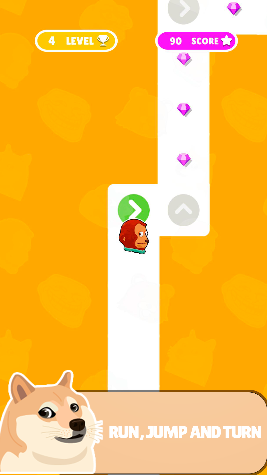 Meme Dash Clicker 2D Game Screenshot