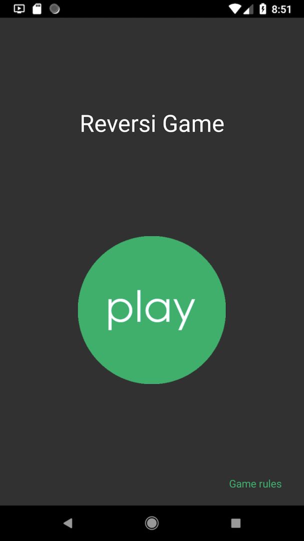 Screenshot of Reversi
