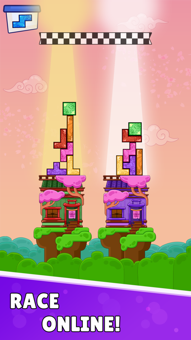 Tetris Tower: Falling Blocks 게임 스크린샷