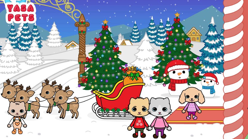 Yasa Pets Christmas screenshot game