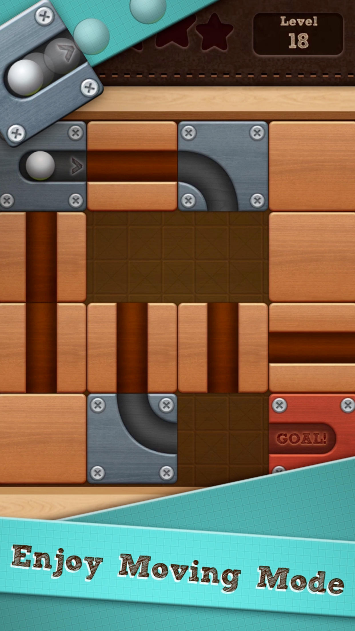 Скриншот игры Roll the Ball® - slide puzzle
