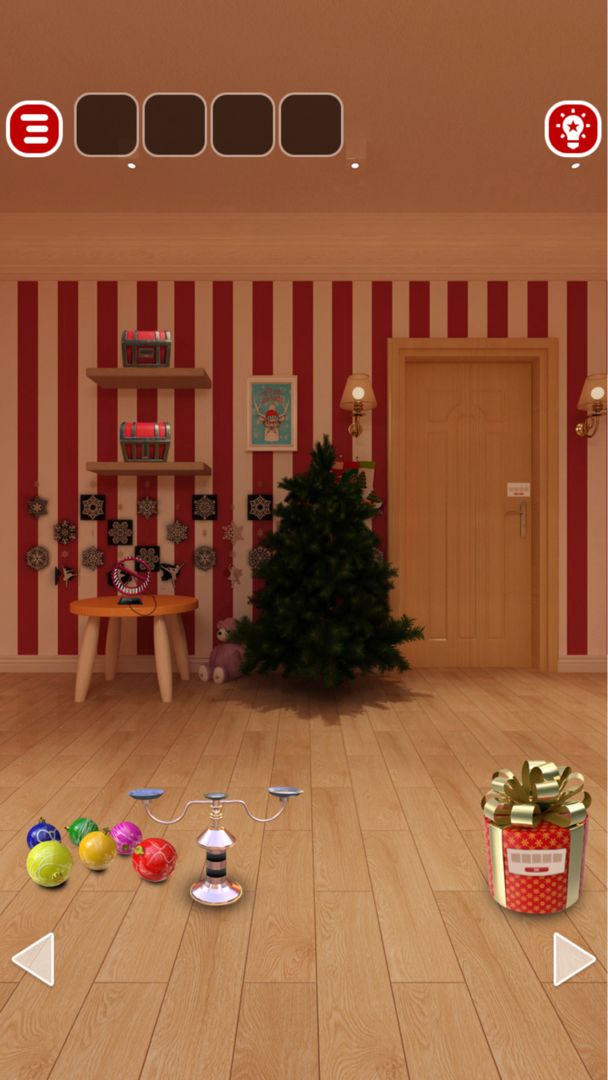 Escape room：Sleepy Christmas and gift ภาพหน้าจอเกม