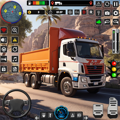 Cuplikan Layar Game Truck Simulator 3D Truck Game