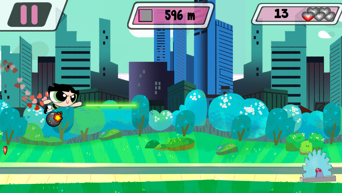 Captura de Tela do Jogo Powerpuff Girls: Mojo Madness