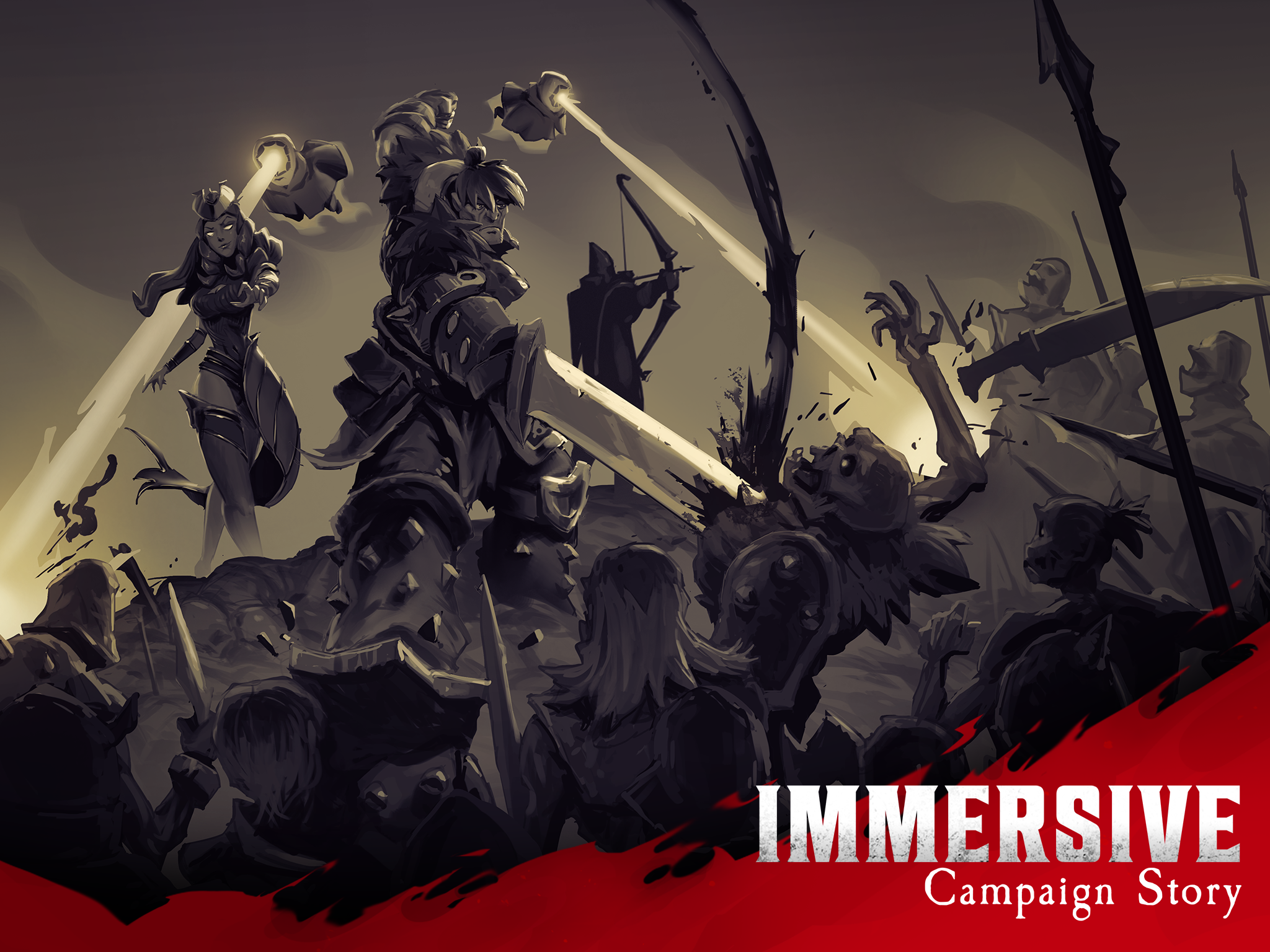 Grimguard Tactics: Fantasy RPG Game Screenshot