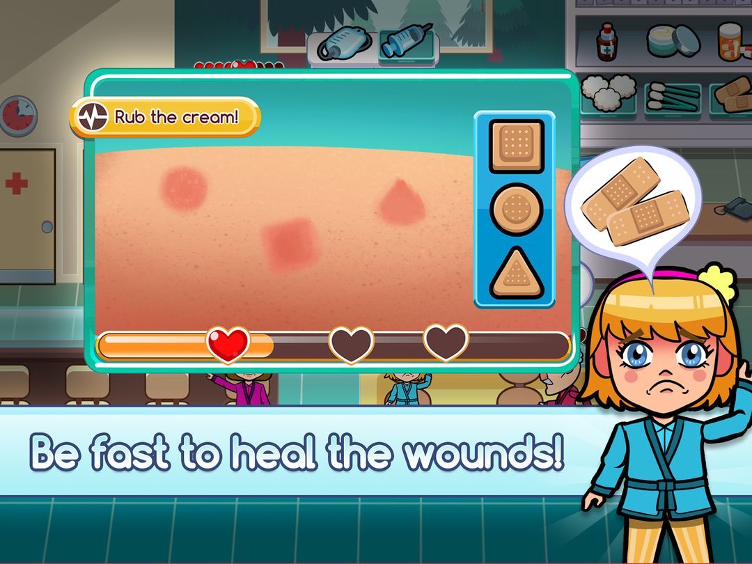 Hospital Dash - Healthcare Time Management Game 게임 스크린 샷