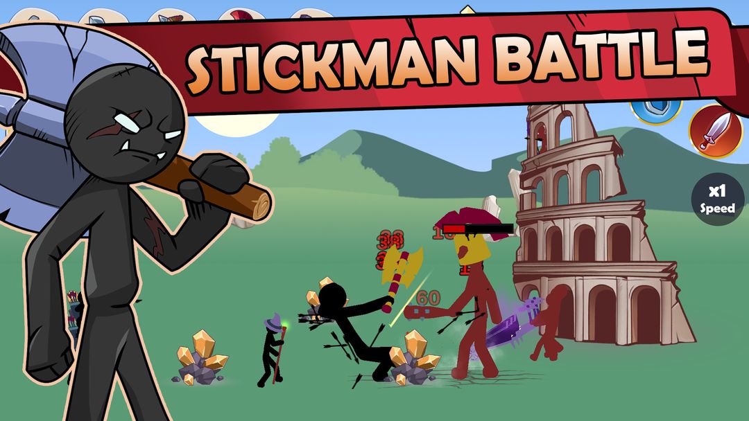 Screenshot of Stickman War Legend of Stick