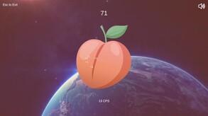 Screenshot of the video of Peach Clicker
