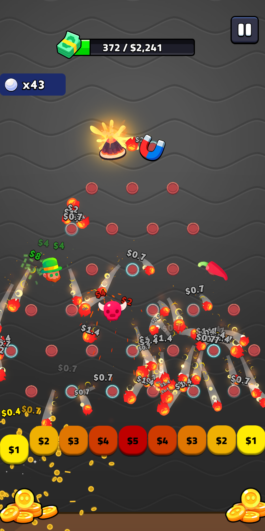 Plinkonaire RPG Game Screenshot