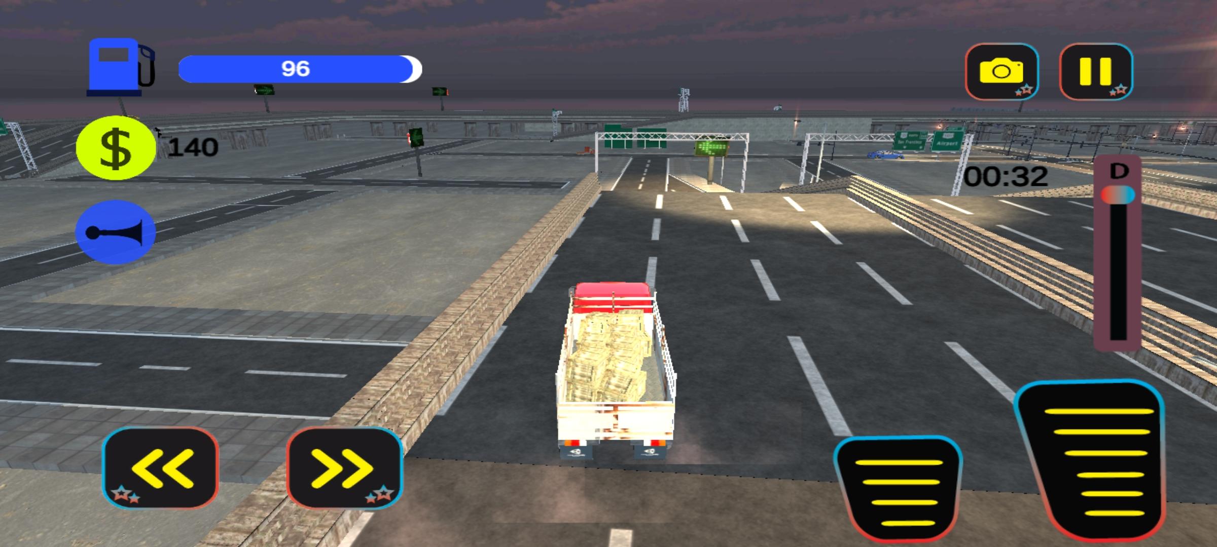 Package delivery simulator 3D ภาพหน้าจอเกม