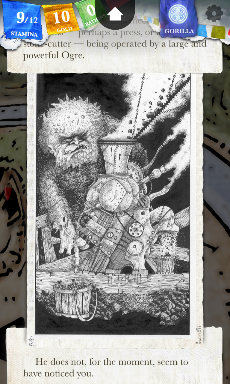 Sorcery! Game Screenshot