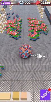 Humanball: Idle RPG Game Screenshot