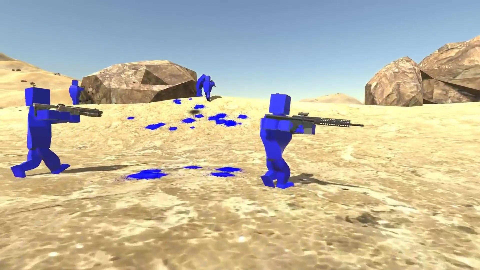 Screenshot 1 of Champ de bataille Guerre Rouge-Bleu 1.0.0