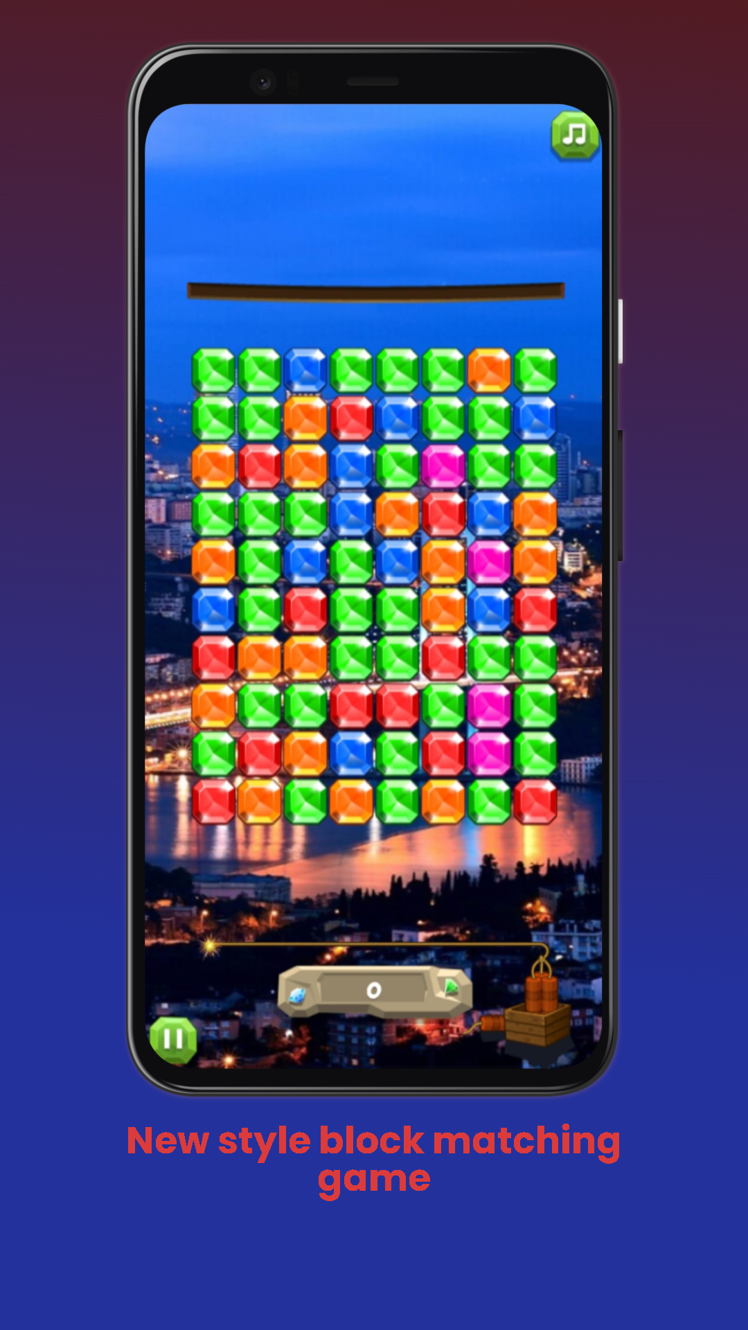 Cuplikan Layar Game Pop The Jewel - Puzzle Breaker