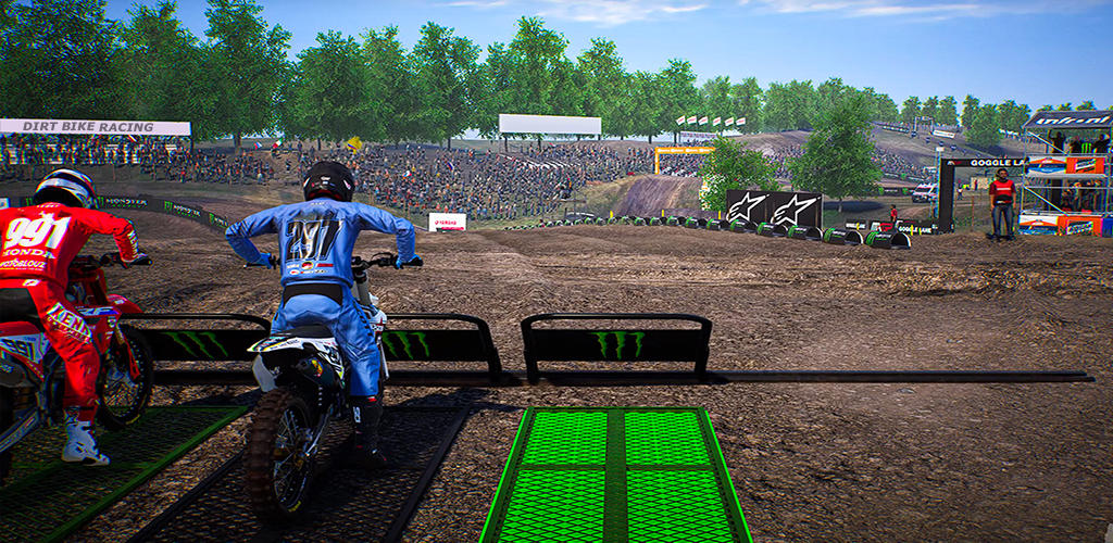 Banner of Motocross Rider Dirt Bike Game 