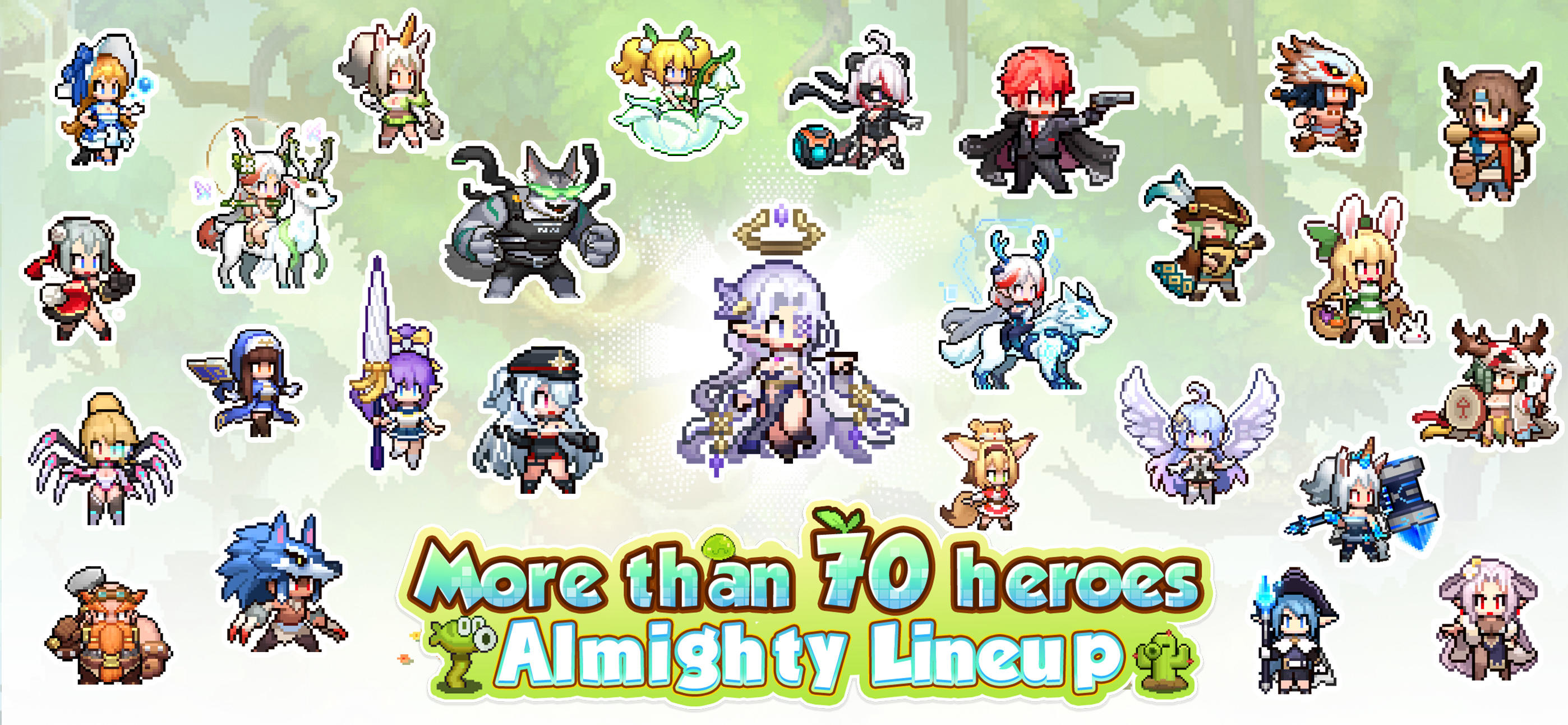 Pixel Heroes: Emond Saga Game Screenshot