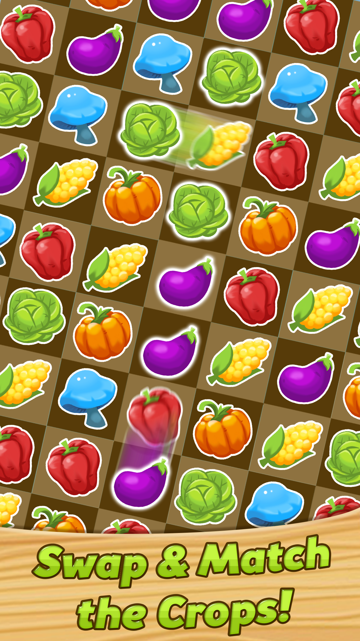 Cuplikan Layar Game Farm Day Match 3