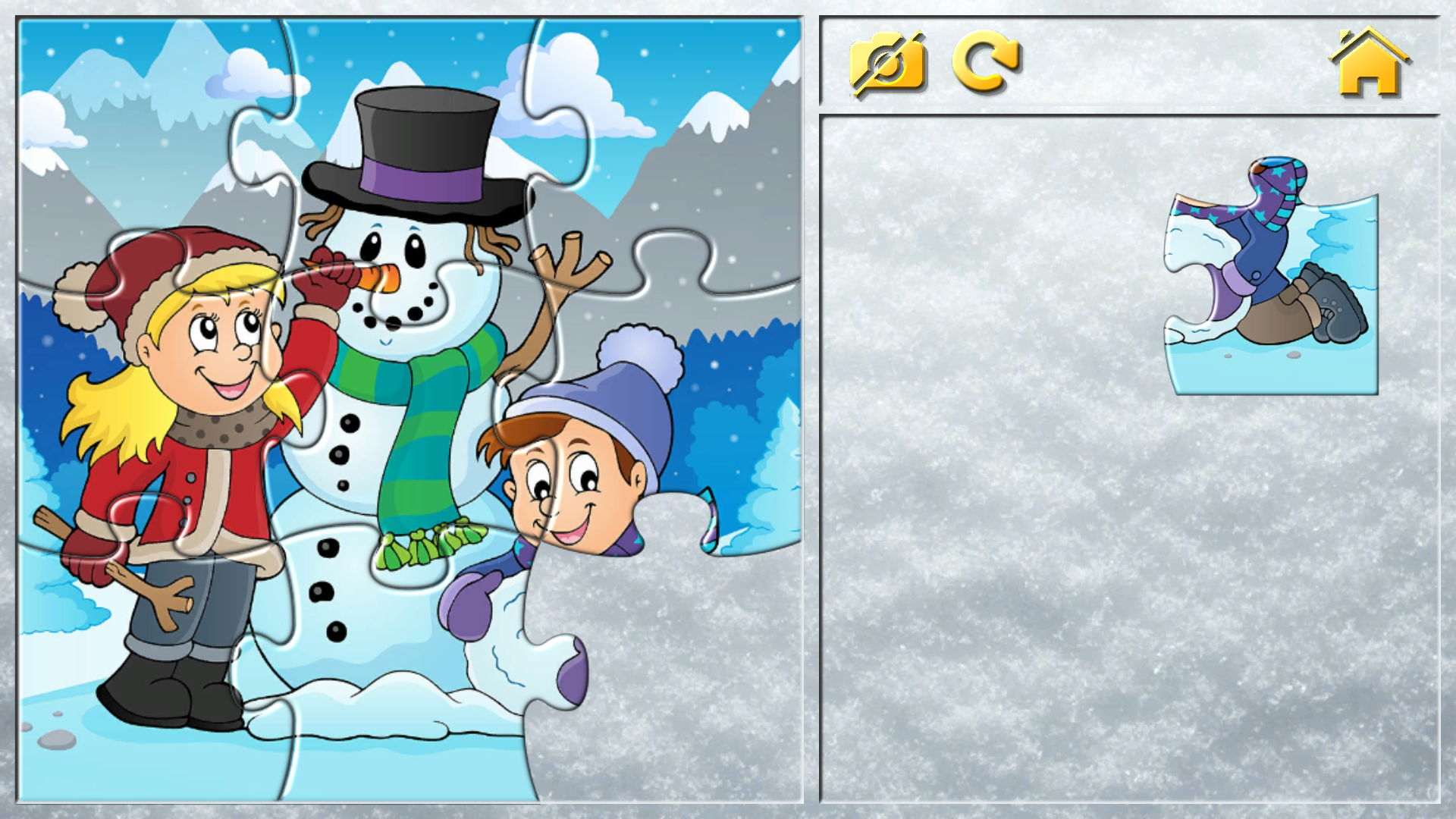 Screenshot 2 of Christmas Puzzles for Kids 3.4.2