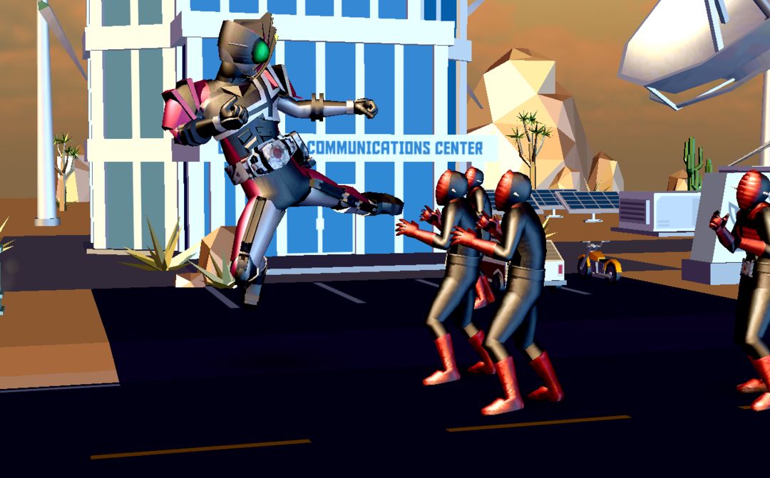 Rider Wars : Diend Henshin Fighter Legend Climax screenshot game
