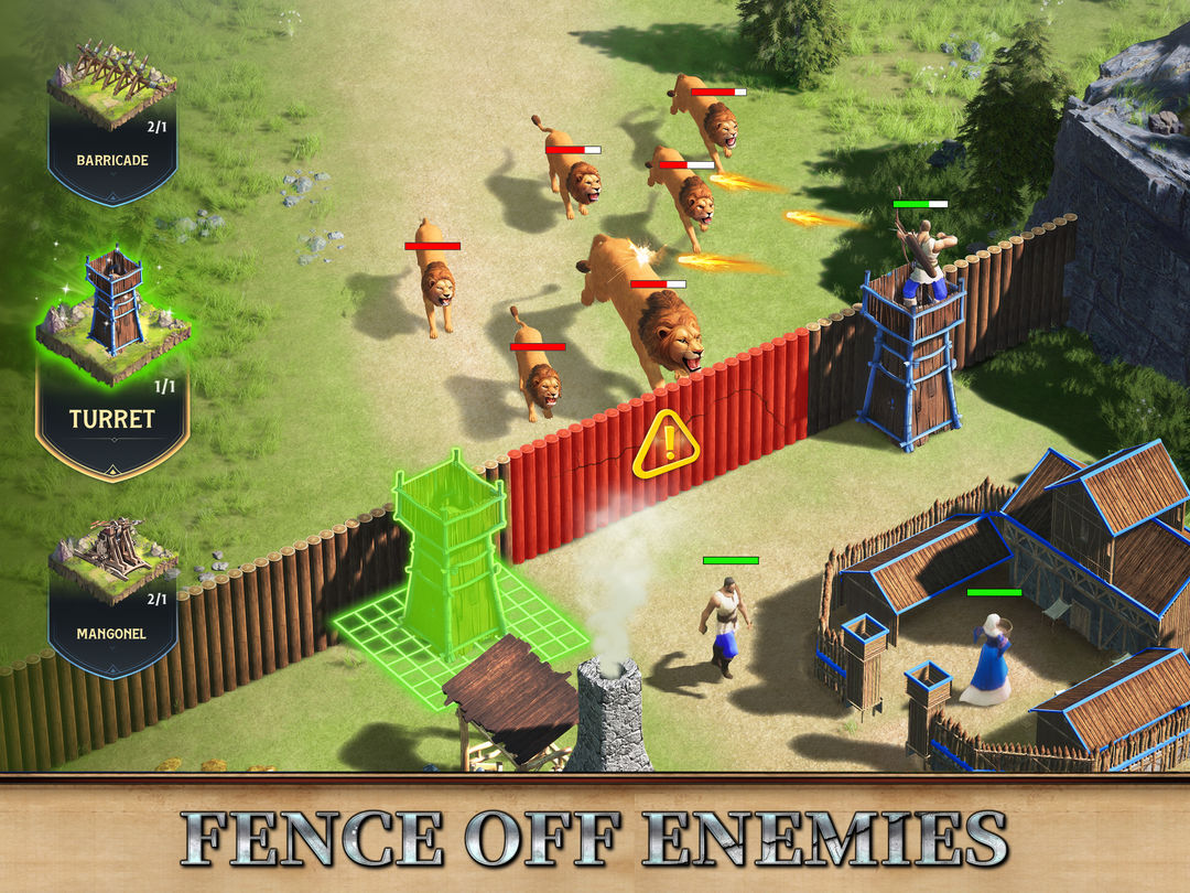 Rise of Castles: Ice and Fire screenshot game