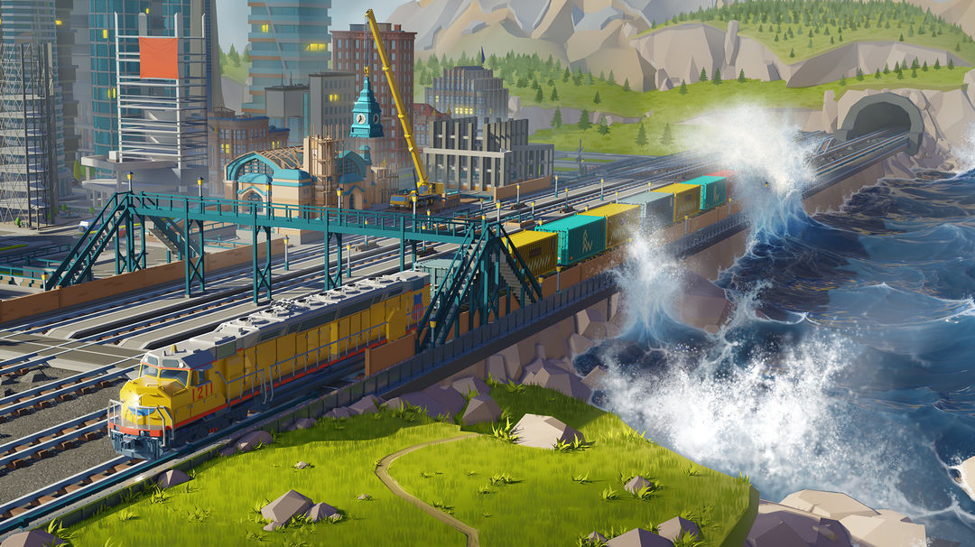 Screenshot of Train Station 2: Transit Game