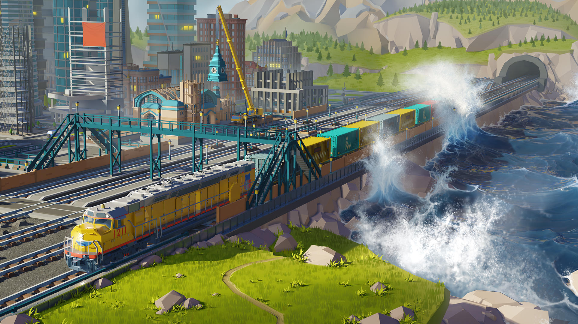 Train Station 2: Rail Tycoon Game Screenshot