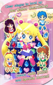 Sailor Moon Drops ภาพหน้าจอเกม