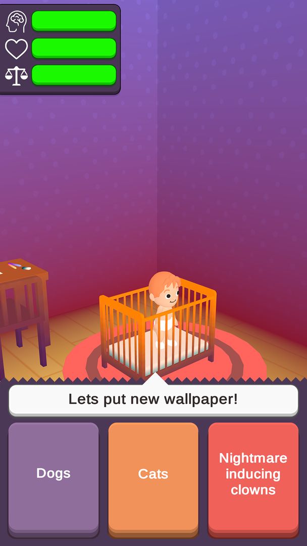 Parenting Choices screenshot game