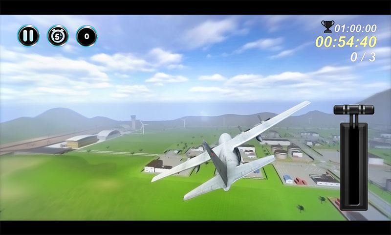 City Airport Cargo Plane 3D 게임 스크린 샷