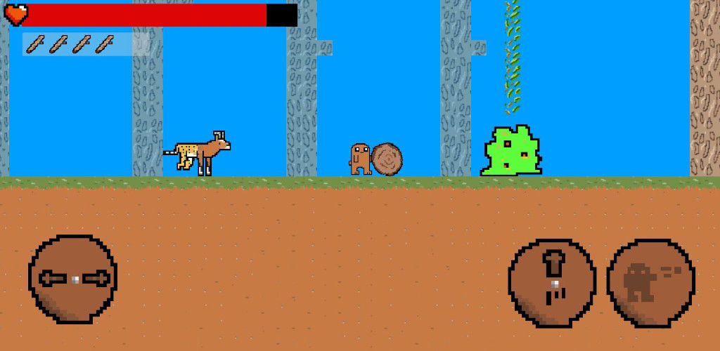 Pixel Land 게임 스크린 샷