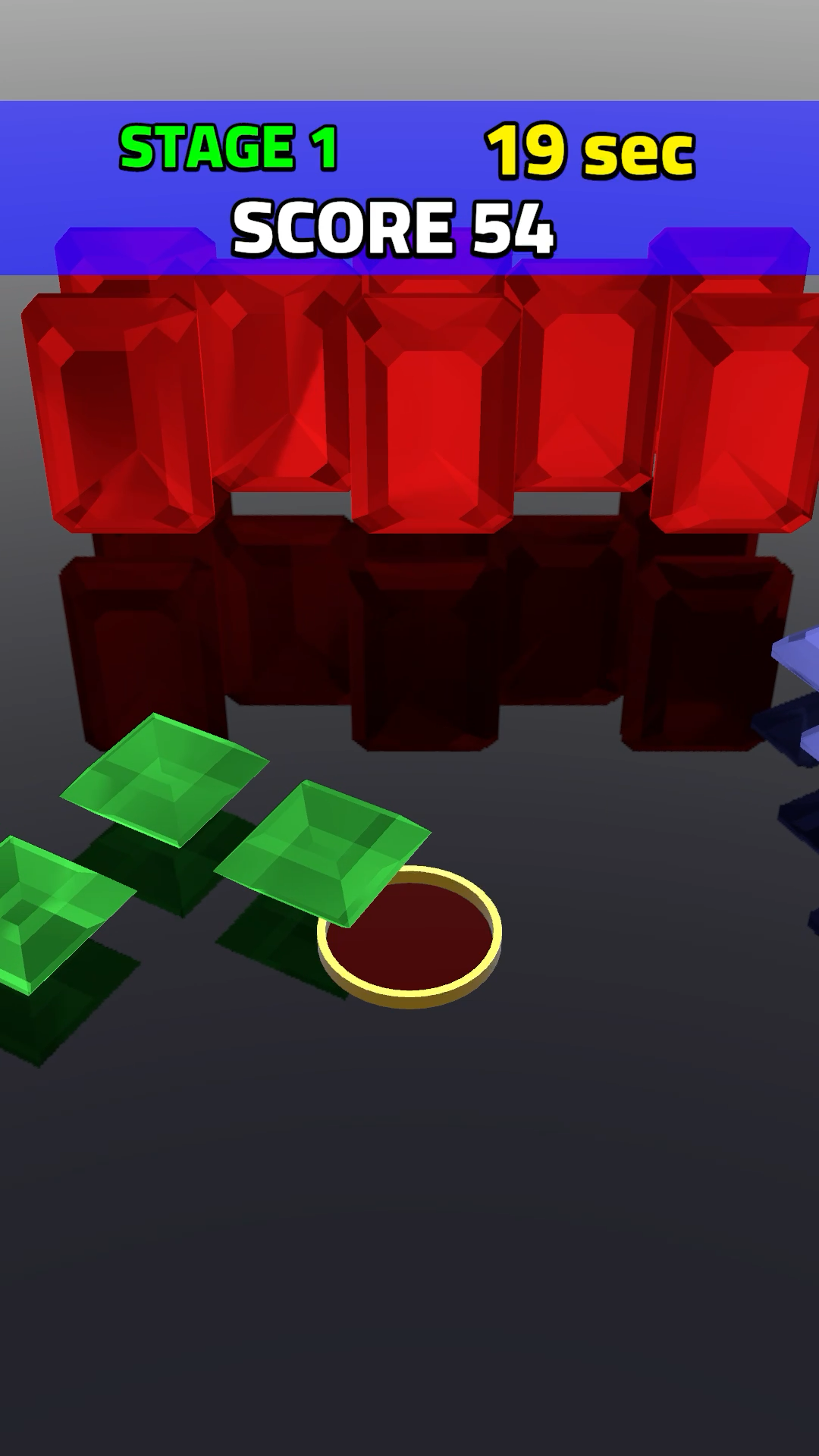 Mirror Jewel Drop Game Screenshot