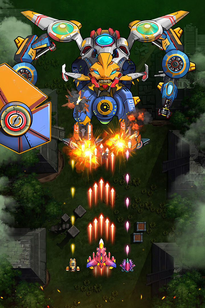Space X: Sky Strike Force screenshot game