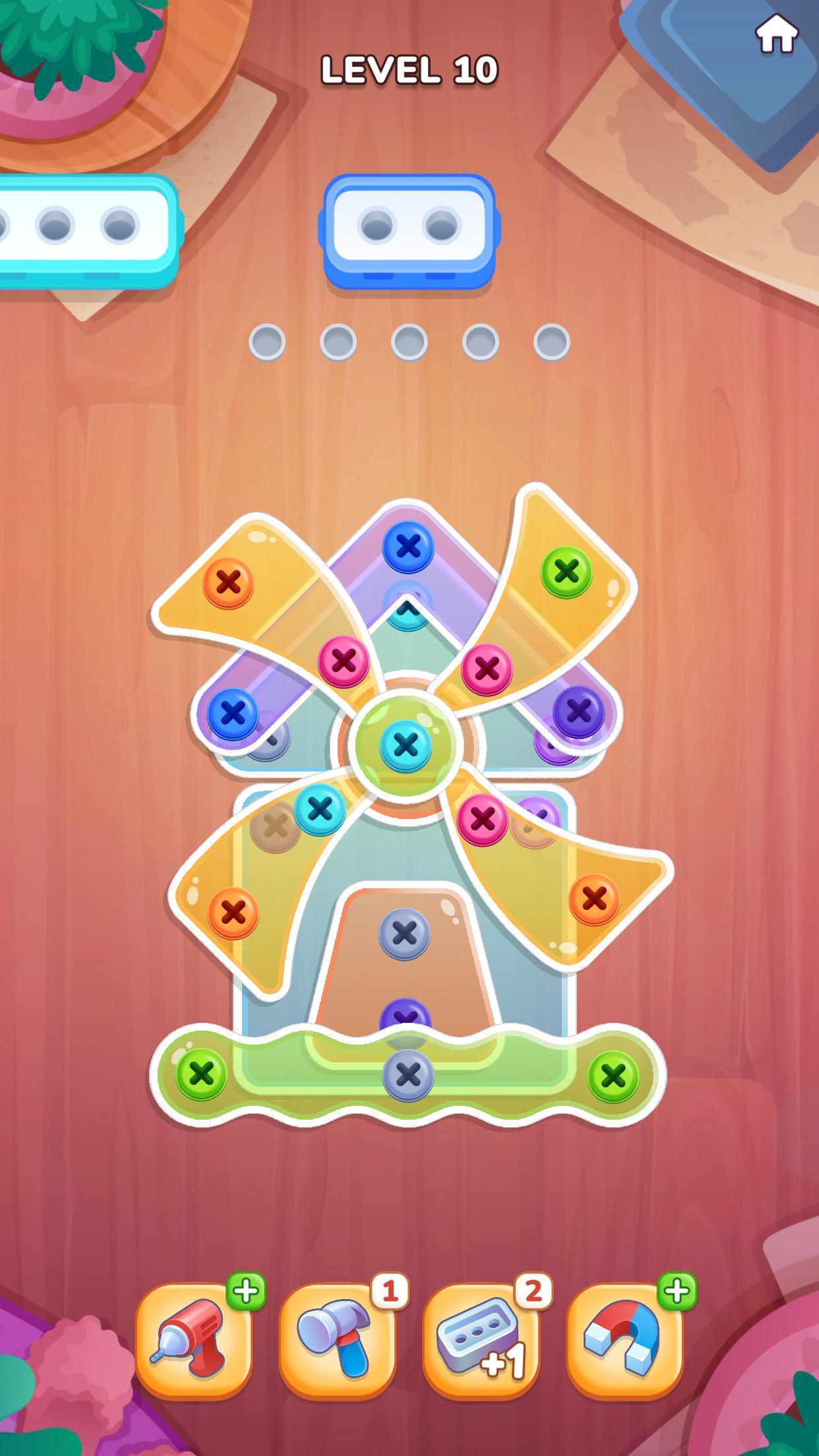 Screw Stars: Unlock and Solve Game Screenshot