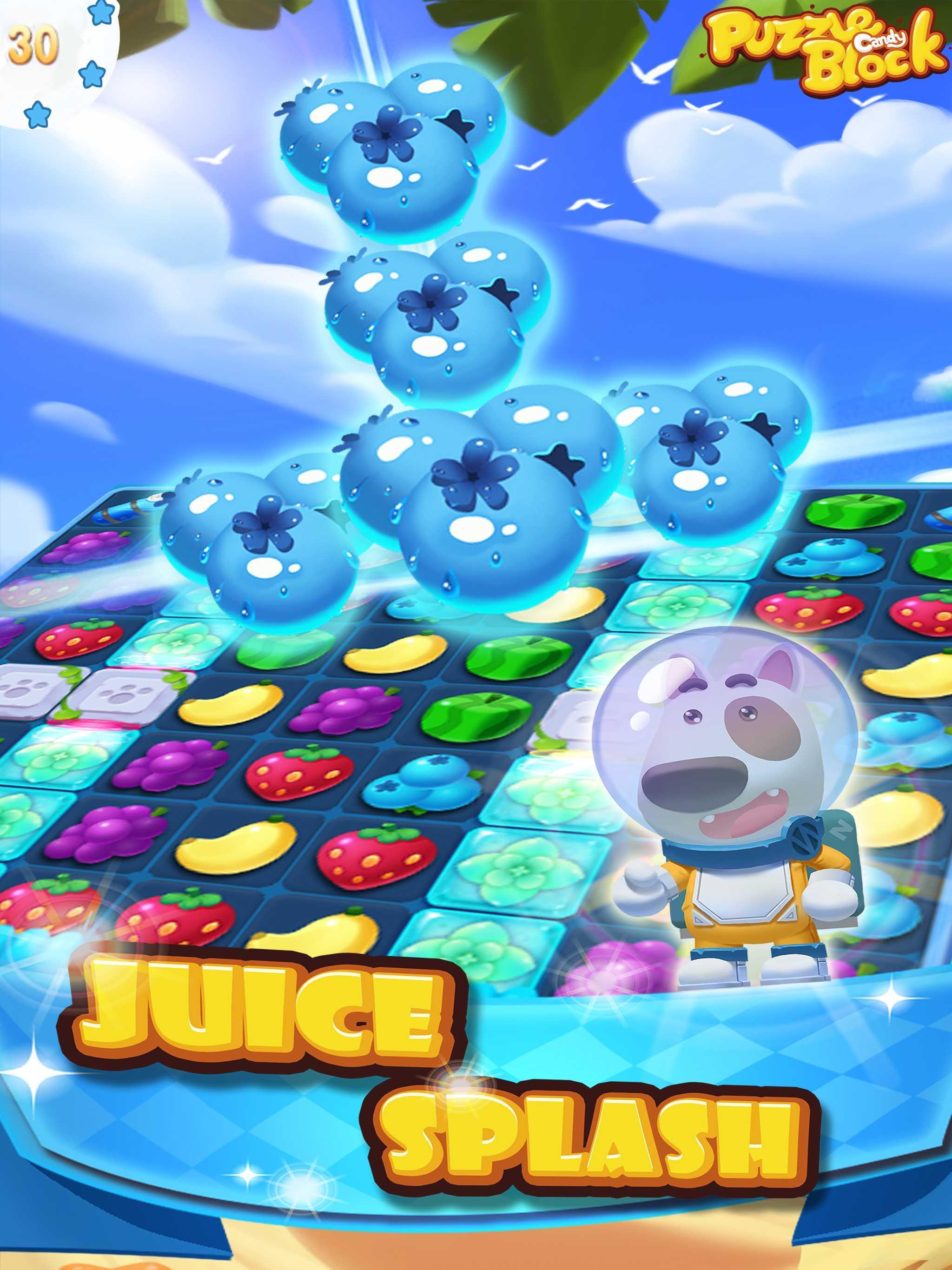 Puzzle Candy Block ゲームのスクリーンショット