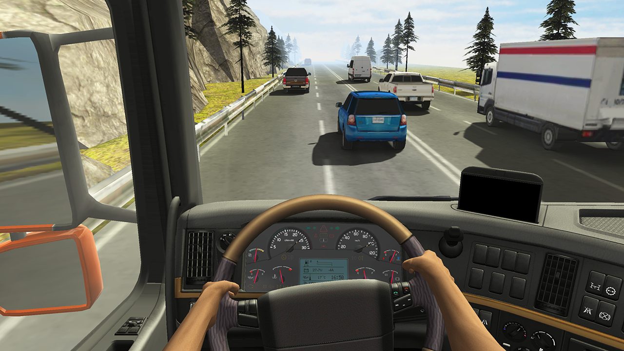 Screenshot 1 of นักแข่งรถบรรทุก 1.6