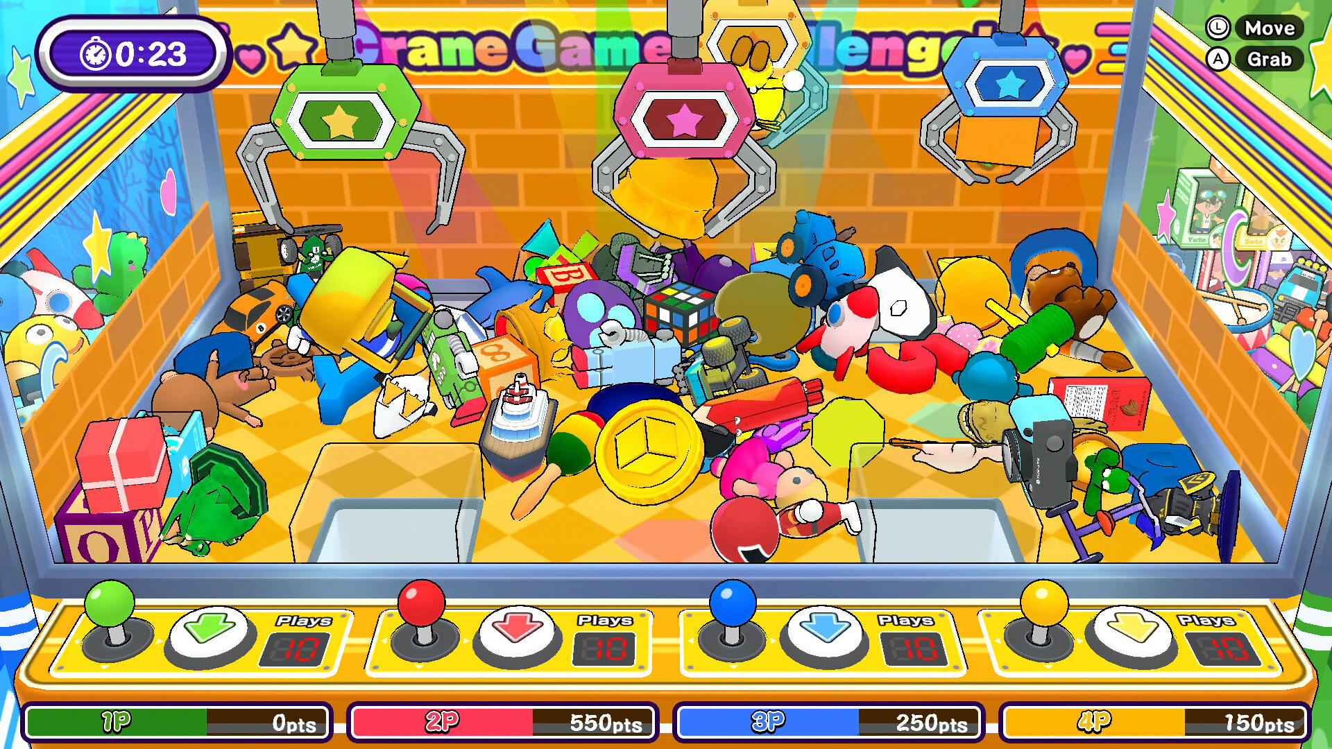 Grab it! Crane Game Game Screenshot